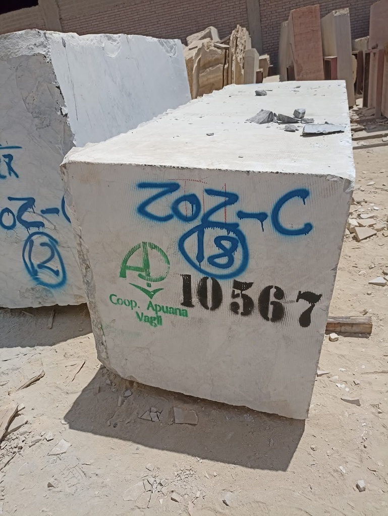 [ZOZ-C18 | TCR-22812] White Italian Carrara Block No. # ZOZ-C 18